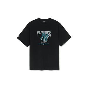 MLB  (3FTSA0253-50BKS) 여성 애슬레저 오버핏 반팔티셔츠