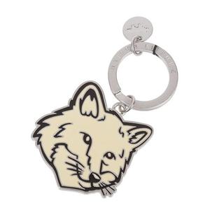 메종키츠네 볼드 폭스 헤드 키링 MM06904AM10020084 DOM