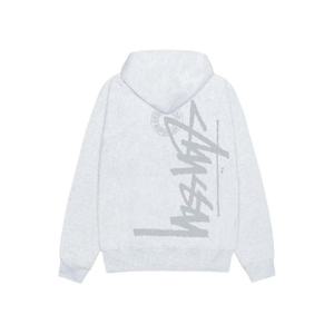 스투시 부아나 스탁 집 후드 애쉬 헤더 1975090