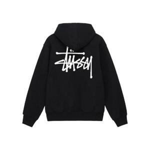 스투시 베이직 스투시 후드 블랙 2023 1924870M1924870