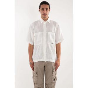 씨피 컴퍼니 반팔 셔츠 18CMSH239A 005415G 103 White