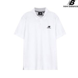 뉴발란스 NBNFBB1013-WH CP 피케 반팔티 남녀공용 티셔츠