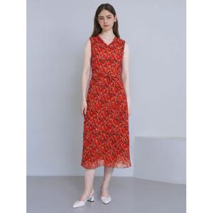 [아날도바시니]() 민소매 나염 원피스 (AV07OP02M)