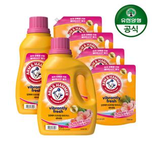 암앤해머 세탁세제 트로피칼 2.21L 2개+리필 1.8L 4개
