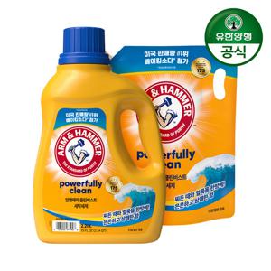 암앤해머 세탁세제 클린버스트 2.21L 1개+리필 1.8L 1개