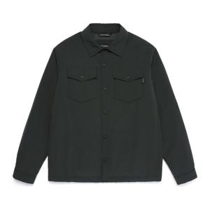 내셔널지오그래픽N254UPD020 셔츠 패딩 점퍼 WOOD GREY