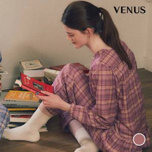 [비너스] 빅 체크 선염 여성 파자마(VPA4555W)[VPA4555W]