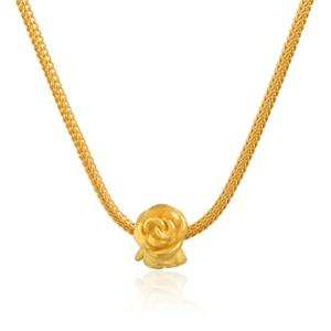 여자 순금 목걸이 11.25g [장미 여우체인]