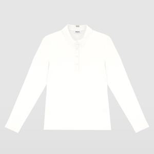 [볼빅어패럴] 여성 골프 에센셜 뒷넥 테입포인트티셔츠 VLTSP291_OW