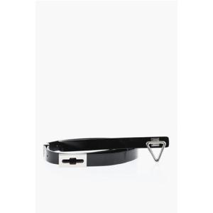 보테가베네타 블랙 카프스킨 벨트 1935266