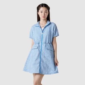 르꼬끄 여성 크링클 시어서커 풀집 반팔 원피스 QQ222OOP51_DNV