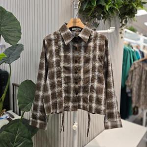 스테파니 HC05 셔링체크남방NB N25NS5311H