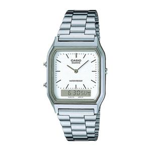 [CASIO] AQ-230A-7DMQ 카시오 빈티지 아날로그 전자 메탈시계