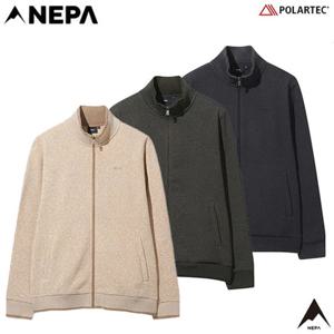 네파[택가 199.000원](7L76141) 남성 캐주얼 그라티아 폴라텍 스웨터 풀집 자켓