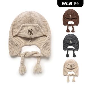 [MLB공식] 25FW 빈티지 보카시 이어플랩 비니 (3 COLOR) 3ABNV0356
