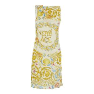 베르사체 바로크 프린트 미니 드레스 10201631A15210 5K640 TP941248428