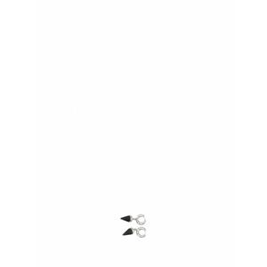 [ISABEL MARANT] 라프리마 여성 귀걸이 스몰 BL0225FAC2B11B BKSI BLACK/SILVER /9