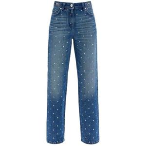 베르사체 로고 패치 스터드 장식 청바지 10187901A13342 1D800 TP934598025