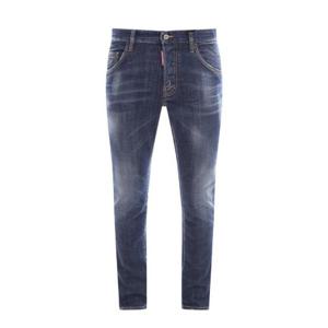 Dsquared2 미드라이즈 디스트레스드 스키니핏 진 S74LB1133S30342 470 TP942940700