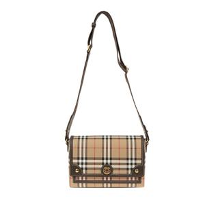 [로로모다] 버버리 체크 노트 여성 숄더백 / 8099755