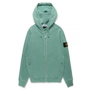 스톤 아일랜드 후드 티셔츠 801563160V0152 LIGHT GREEN DOM