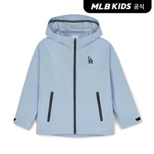 [택가159,000원][MLB키즈 공식] 25SS 아웃도어 3LAYER 바람막이 LA (L.SKY BLUE) 7AWJB0251-07SBL