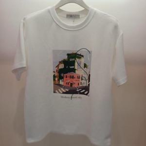 Destijl HC06 스판 국내생산 스트릿 쿠션 라운드 반팔 티셔츠 D2523ts02I