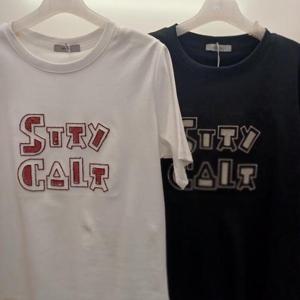 Destijl HC06 부드러운 감촉 뚝 떨어지는 도미노 라운드 반팔 티셔츠 D2523ts01