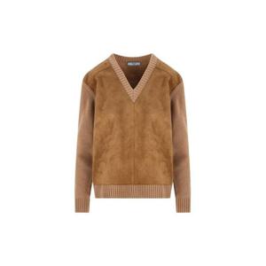 프라다 스웨터 P24T2B173PF0C59 AI25 CAMEL TOBACCO