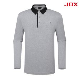 JDX 세이브존07 남성 트임 긴팔 티셔츠 X2TLV3441-MG