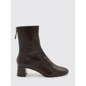 [AQUAZZURA] 라프리마 여성 플랫 앵클 부츠 SHOMIDB0NSI ESP Brown /6