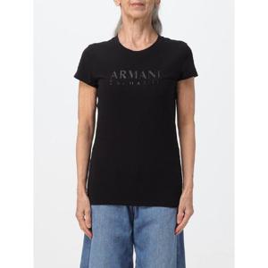 아르마니 익스체인지   티셔츠 SS24 3DYT48YJETZ 1200 6447306 Black
