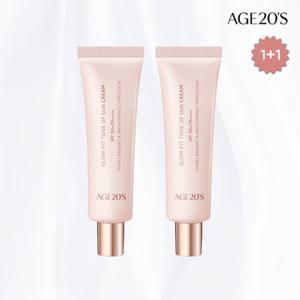 [에이지투웨니스]AGE20S 글로우핏 톤업 선크림 X 2개 (SPF50+ PA++++)