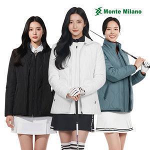 [무료배송] 몬테밀라노 여성 초경량 패딩 조끼+자켓 실속 2종 세트
