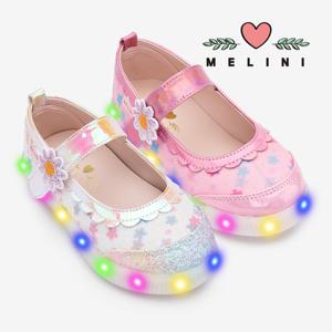 [멜리니]유아 LED신발 여아구두 로렌 MELFKWPS03