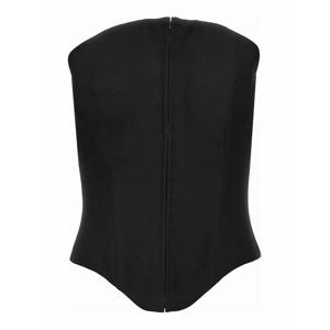 [ALEXANDER MCQUEEN] 라프리마 여성 탑 탱크 코르셋 819107QJADA1000 블랙 /8