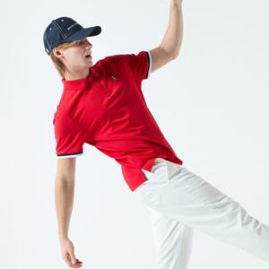 남성 시그니처 반팔 폴로 티셔츠 레드(MQ121MTS11)