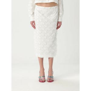 [MSGM] 라프리마 여성 스커트 3841MDD11257121 01 화이트 /6