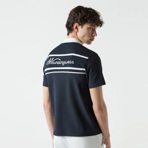 남성 반집업 카라 티셔츠 다크네이비(MQ221MTS43)