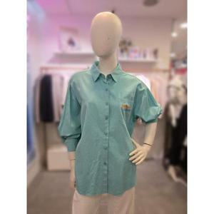 수스 세이브존03 빽 프린트 셔츠블라우스 KSMS251BSH354