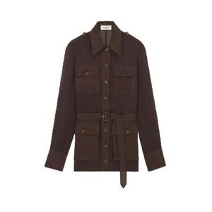 생로랑 SAHARIENNE 실크 셔츠 1940198