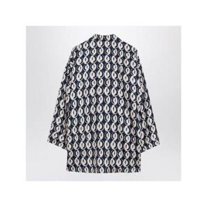 막스마라 TIME 그래픽 프린팅 실크 블라우스 1551126