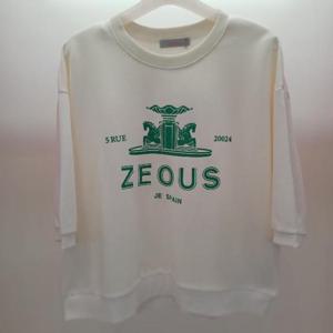 Latium HC06 국내생산 품넉넉한 5부소매 제우스 라운드 반팔 티셔츠 T2523ts20I
