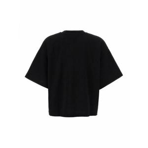 [SAINT LAURENT] 라프리마 여성 티셔츠 오버사이즈 T 셔츠 Br 827001Y37ZE1000 블랙 /8