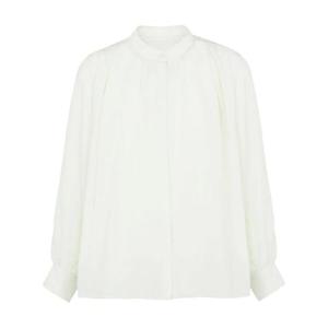 25 FW 이브살로몬 플리츠 실크 셔츠 25EYH04266CRCH TP436067086