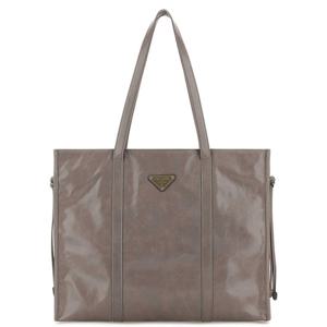 25 FW 프라다 로고 플라크 더블핸들 토트백 1BG460VOON2CYR