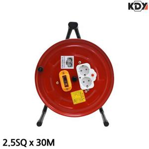 [알티피아]KDY 차단형 전선릴 전기연장선 2.5SQ x 30M