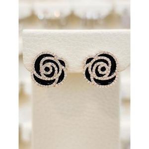 볼라레 세이브존03 볼라레 프레토 에폭장미 은침귀걸이 SAVSSS1532