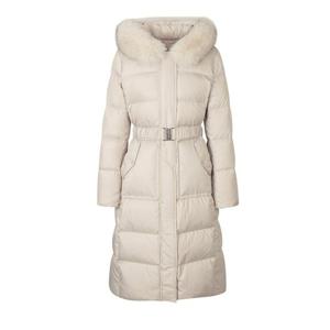 [베스띠벨리]  겨울  퍼 후드 덕다운 벨티드 롱패딩 7630BE