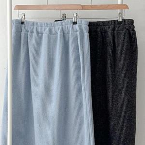 기모골지루즈롱스커트 411T164S 빅사이즈 여성의류